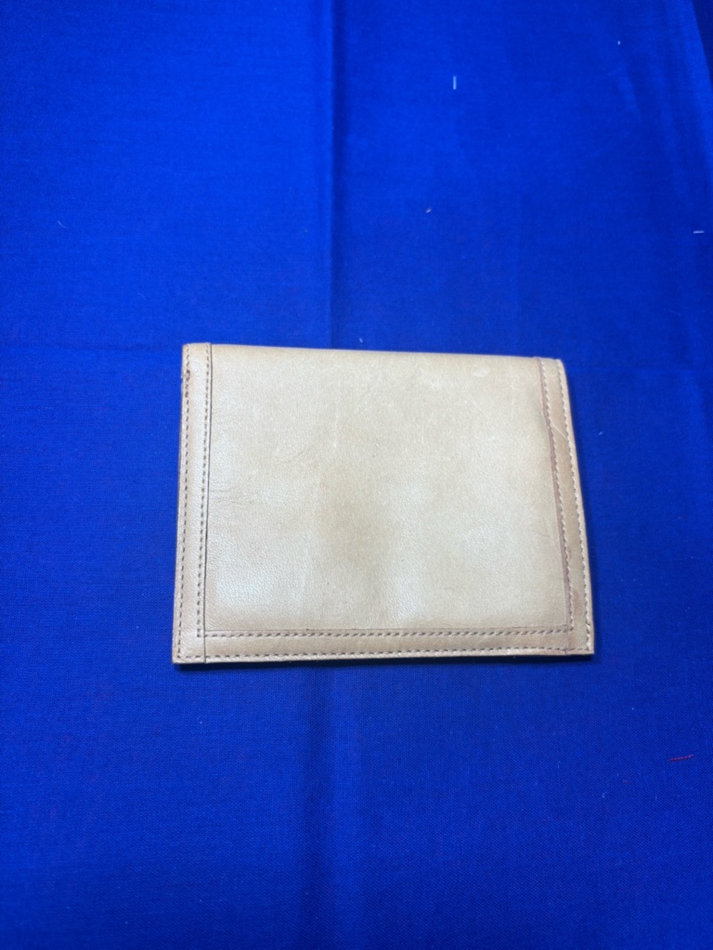 FS ORIGINAL Minimalist Tan Leather Cardholder EPC